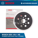 Bosch GEX 125-1 AE - Rubber backing pad (125mm)